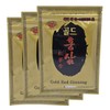 20 Gold Red Ginseng Pads, Red Ginseng Herbal Ingredients Healthy Fomentation Patch 3 3ea