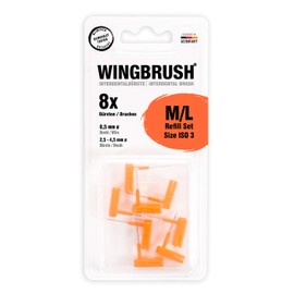 Wingbrush® refill set M/L (ISO 3).