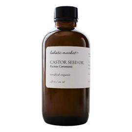 Aceite De Ricino Orgánico Certificado, 100 % Puro, Prensado