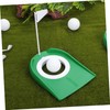 Mikinona 2pcs Golf Putting Cups with Flags Indoor Golf Practice