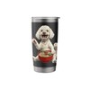 Poodle Dog Ramen Japanese Noodles Stainless Steel Insulated Tumbler