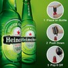 Begale abridor de botellas de cerveza de acero inoxidable, paquete