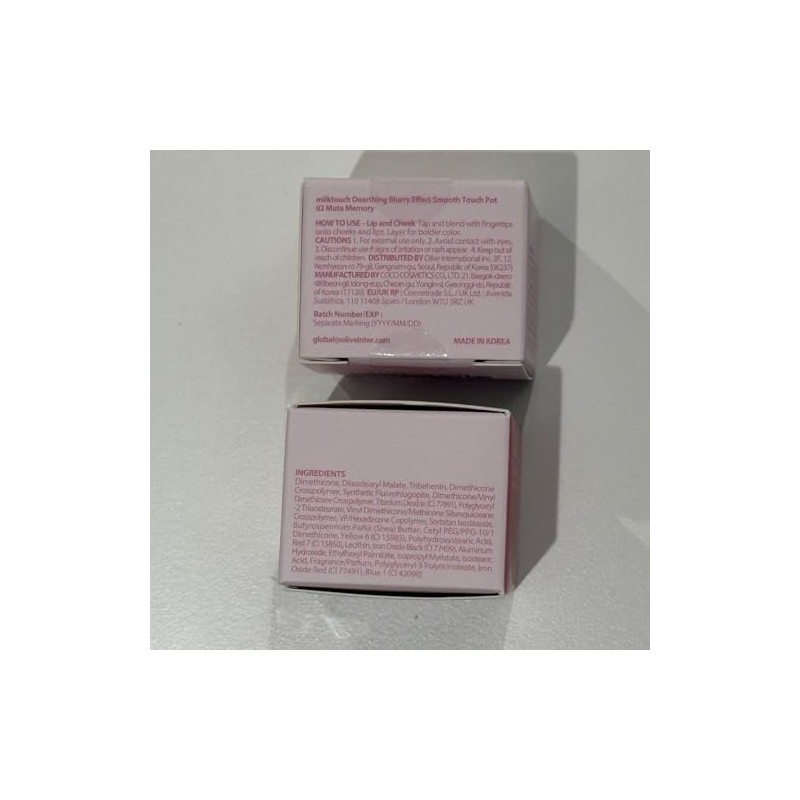 Dearthing Blurry Effect Smooth Touch Pot #02 Mute Memory –