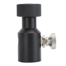 TR21-4 CO2 Adapter Connector with Release Valve Switch Quick Filling Soda Water for SodaStreamBlack