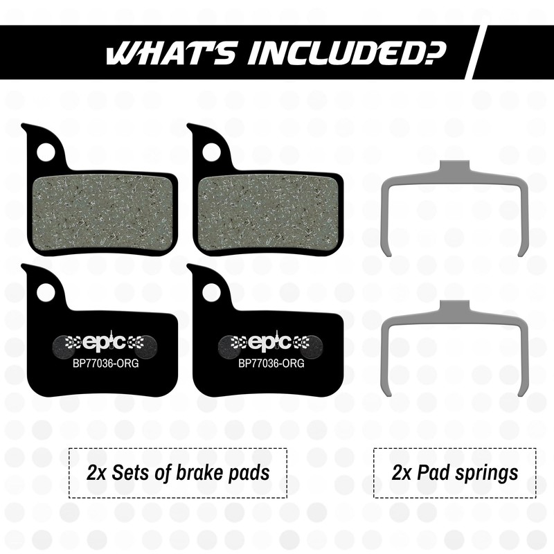 epic Disc Brake Pads for SRAM Red, Apex, Rival, Force