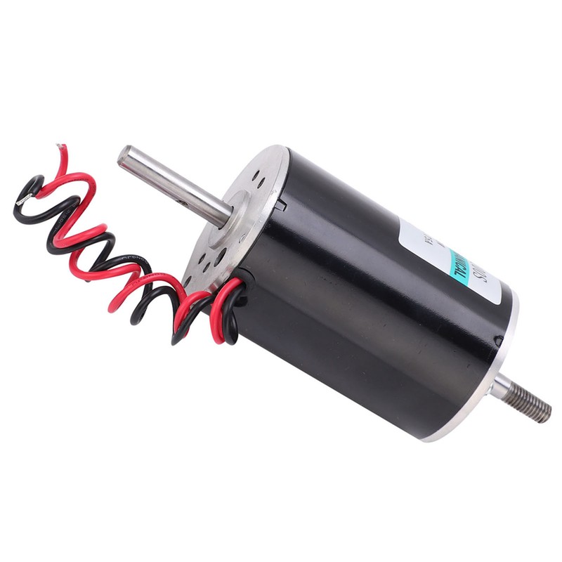 DC Motor HighSpeed 80W Small CW CCW Double Output Shaft