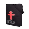 AMPELMANN 108106255 – Cloth Bag – Black with Stop/Go Berlin/Berlin,