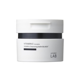 unlabel BL Cleansing Balm, Vitamin C Derivative, Charcoal, Black, V, Pore Care, Beauty Serum Balm, Makeup Removal, 3.2 oz (90 g)