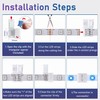 JACKYLED (10-Pack) - 10Pcs 4-Pin RGB LED Light Strip Connector,