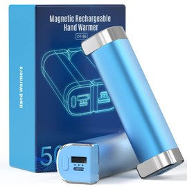 gabless Electric Hand Warmer, Hand Warmer, 5000 mAh, Set of 2, Reusable Hand Warmer, Pocket Warmer, Children's Hand Warmer for Outdoor, Winter Gift for Children, Women, Men