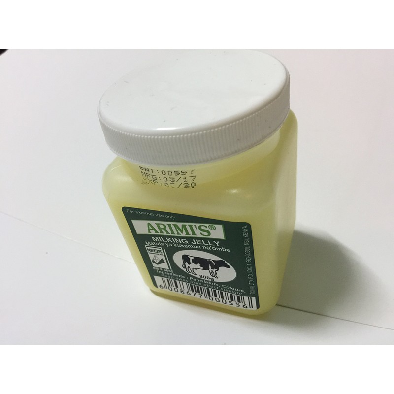 Arimi's Milking Jelly Mafuta Ya Kukamua Ng'ombe 200gms