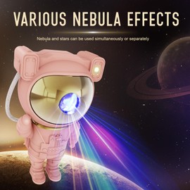 Mooyran Exclusive Astronaut Galaxy Projector - Special Limited Edition Star Lights for Bedroom Astronaut Space Projector, Starry Ceiling Lamp with Timer & Remote, Adults Room Decor