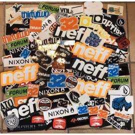 Thirty Two 5 Snowboard Sticker Pack Electric Special Blend 32 Grenade JSLV Technine 686 DC