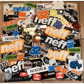 Thirty Two 5 Snowboard Sticker Pack Electric Special Blend 32 Grenade JSLV Technine 686 DC
