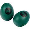 Meinl Percussion ES2-GREEN Set of Two Plastic Egg Shakers, Green
