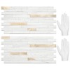 STICKGOO 20 Sheets Peel and Stick Backsplash Tile, Stick on