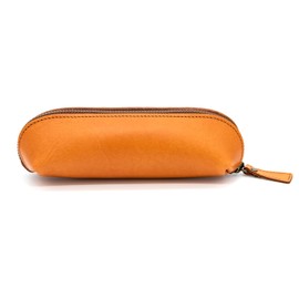 Luddite Trattoria Leather Camel Garment Bag, Archpen Case,