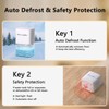 Dehumidifier 1800ML 61Oz Small Dehumidifiers for Home 1000 Ft² Safety