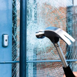 RockRose 8 Mil Clear Security Window Film Heavy Duty Safety Glass Shatterproof Windows Tint for Home Anti Scratch Guard Office Bullet Proof Like Protection Easy Install 36 in x 20 FT