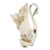 Coffee Spoon Holder Coffee Dessert Spoon Set Alloy Swan Base