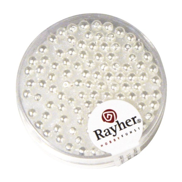 RAYHER HOBBY 14399100 Renaissance Glass Wax Beads Diameter 3 mm,