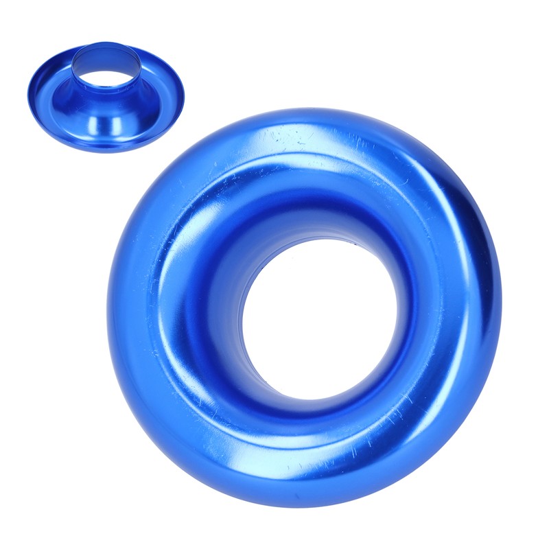 3.5in Cold Air Intake Turbo Horn Velocity Stack Adapter CNC