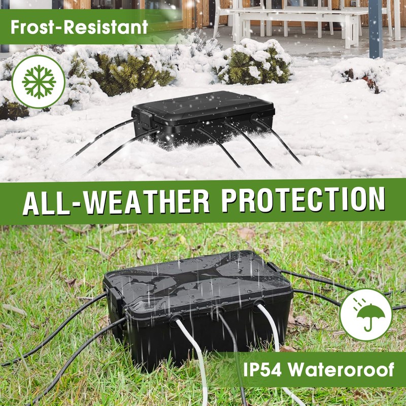 Outdoor Electric Box 32 x 21 x 13 cm Waterproof