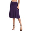 Urban CoCo Women's Ruched Waist Stretchy Flared Yoga Skirt (S,