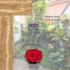SELEWARE 15PCS Screw in Hooks for Hanging Outdoor String Lights,