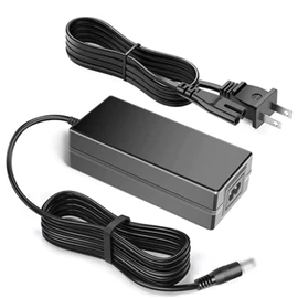 Kircuit 19V AC/DC Adapter for Charging Korg SP-280 SP280 SP280BK 88-Keys Havian 30 Digital Piano Keyboard Replacement for KA360 PSU 19VDC DC19V 19olt 19.0 Volts Power Supply Cord Charger Cable