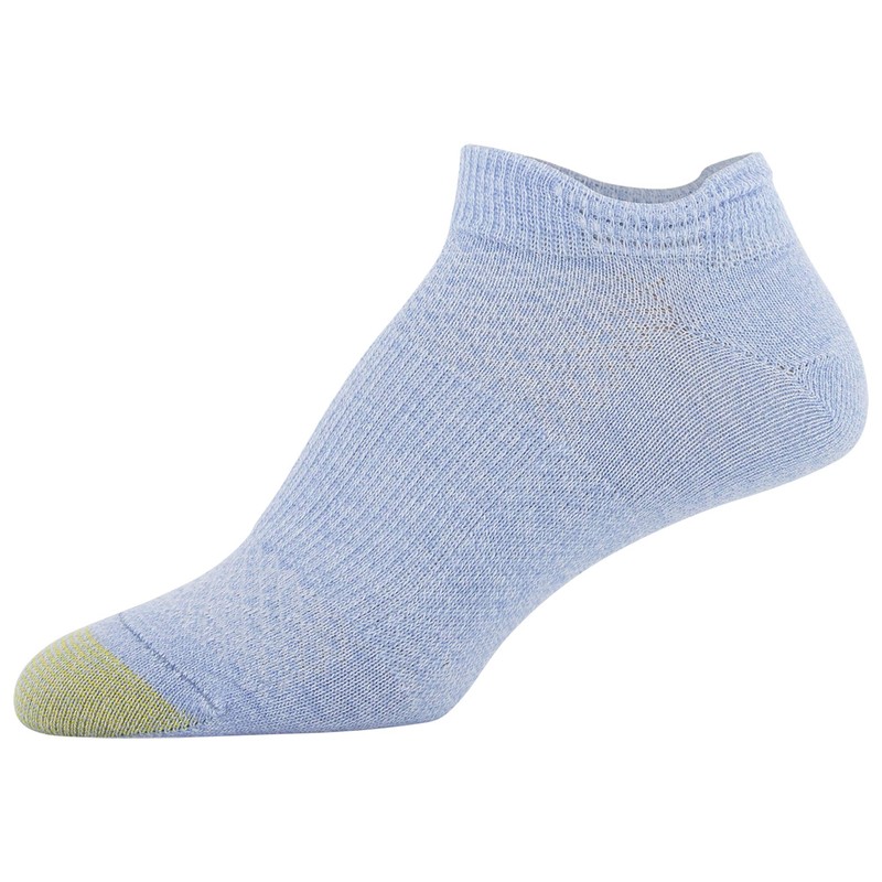 GOLDTOE - Calcetines deportivos de doble pestaña para mujer, 6