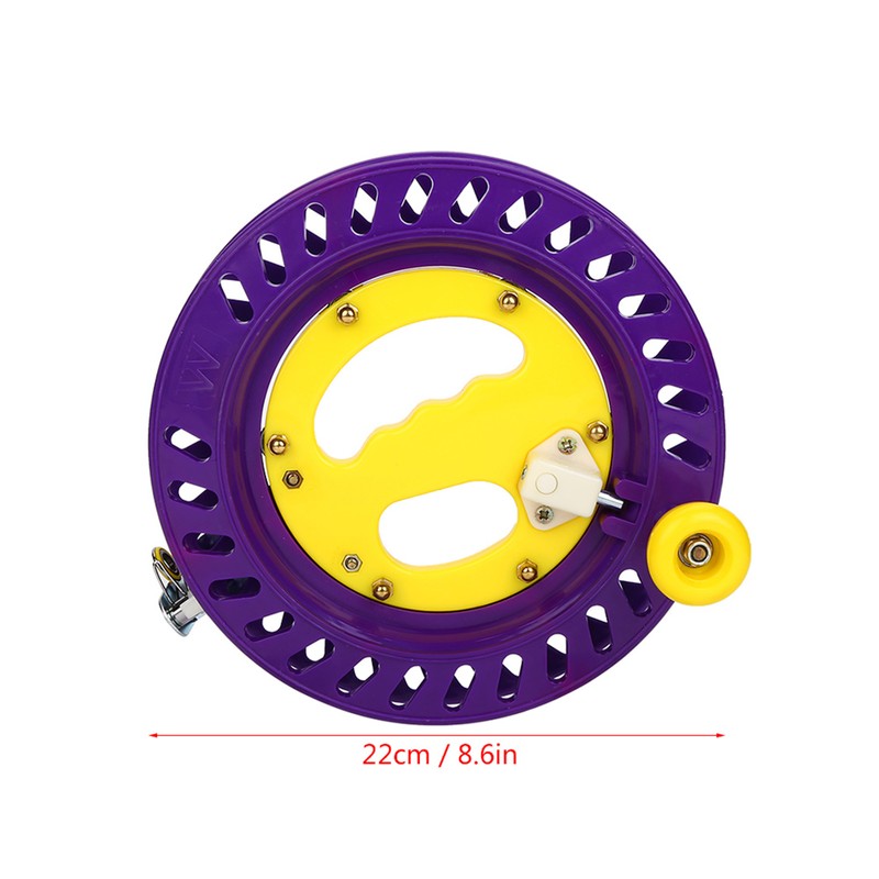 22cm Durable Plastic Fishing Kite Line Spool Reel Wheel Holder