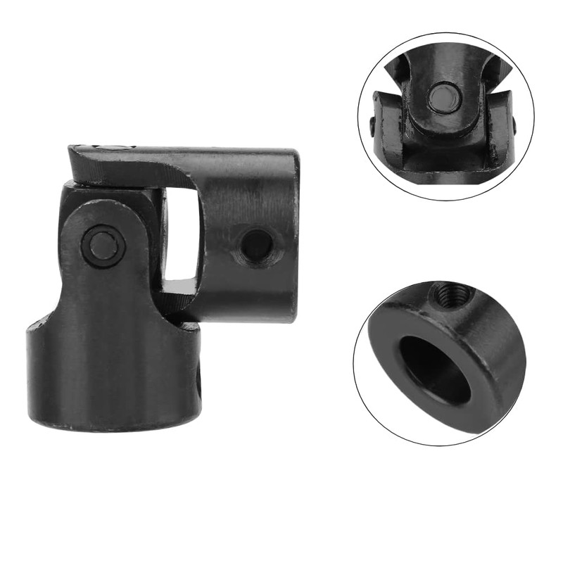 Universal Joint 12 mm Shaft Coupling Motor Connection DIY Steering