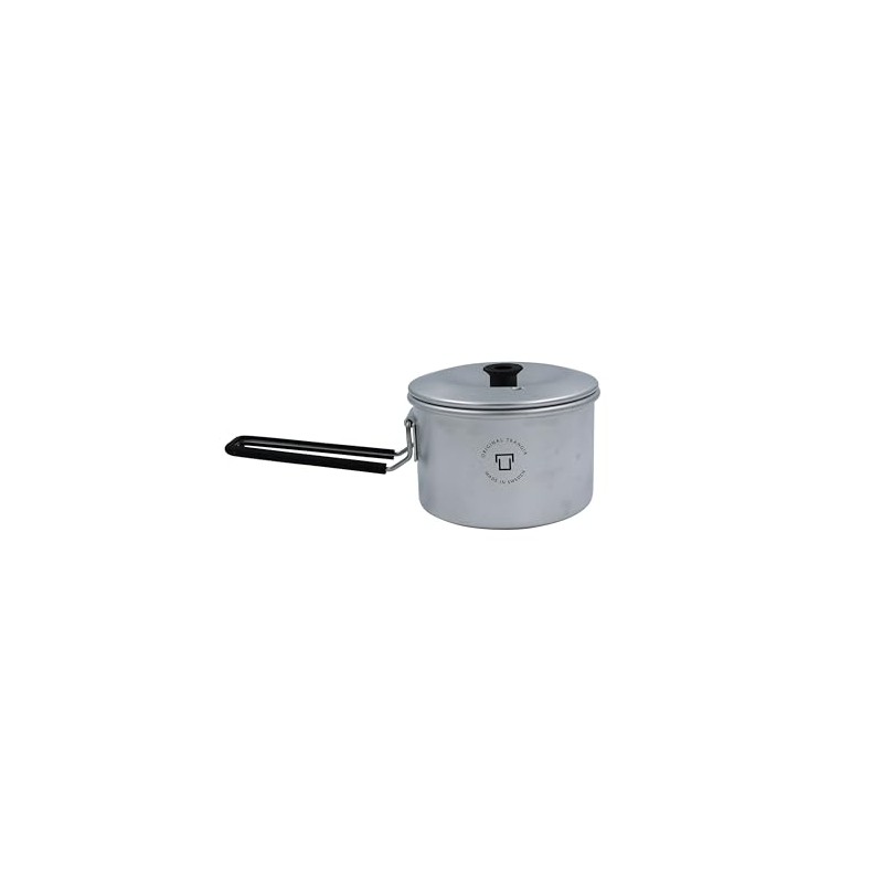 Trangia T-Cup with Lid - Multifunctional Cup, Colour: Black