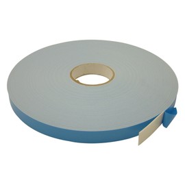 JVCC Window Glazing Tape [Double-Sided, Closed Cell] (DC-WGT-01): 1 in. x 50 yds. x 1/16 in. thick (White)