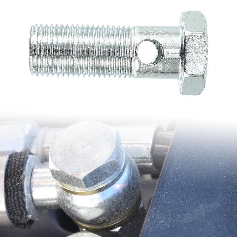 QUARKZMAN Set of 2 Universal Vehicle Banjo Bolt Brake Adaptor
