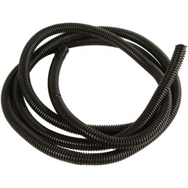 American Terminal 27061 100 FT 5/8" (0.63") Split Loom Tubing Wire Conduit Hose Cover Auto Home, Marine Black