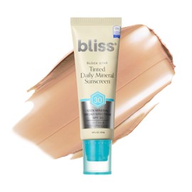 Bliss Block Star Spf 30 Protector Solar Tintado Diario Invisible Con Óxido De Zinc, Protector Solar E Imprimación De Maquillaje - Protector Solar 100%
