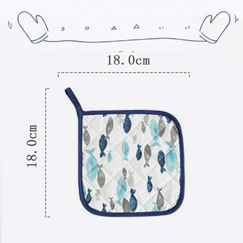 Pot Holder, Heat Resistant Mat, Pot Holder, Set of 2,