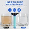 Kyanpu - Trinkflasche mit Wasserfilter, nicht trinkbar, 650 ml |
