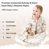 Unnivoll Baby Sleep Sack 12-18 Months 100% Cotton Long Sleeve