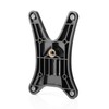 ChromLives Flash Speedlite Stand with 1/4 Inch Metal Tripod Thread