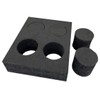 Coaster, delivery container, 4-port, 6-port, beverage holder, cup holder, coaster, water coaster, container accessories, fixing base, water container, coaster bag / 컵받침 배달통 4구 6구 음료고정 컵홀더 컵받침대 수받침대 통부속품 고정받침대 수 통 컵받침대 가방