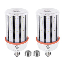 1000W Equivalent Led Corn light bulbs, 15000 Lumen LED Corn Bulb 100W 5000K Daylight White Lamp,E26/E39 Medium Mogul Base,2-Pack Large Area Lights For Outdoor Indoor Warehouse Garage High Bay Lighting