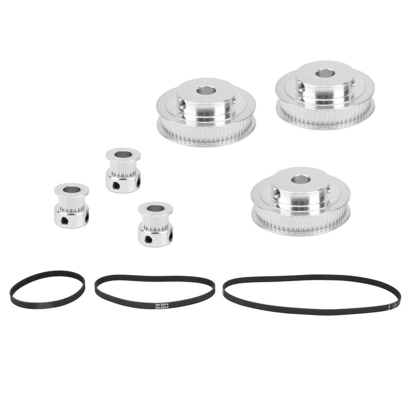 Walfront 20Tooth / 60T Synchronous Wheel and 3 Piece Timing
