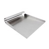 Proshopping Stainless Steel Scooper for Food, Large One-Piece Cast Square