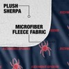 University of Richmond Blanket, 50"x60" Logo Pattern Silky Touch Sherpa