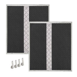HPF30 Non-Ducted Charcoal Filter Kit for Broan NuTone Range Hood (14.65" × 12.88") - 2 Pcs ﻿