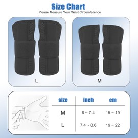 AYNKH Adjustable Wrist Brace with 2 in 1 Steel Plate Wrist Splint Carpal Tunnel Compression Splint for Arthritis Tendonitis Sprains (M, Right)