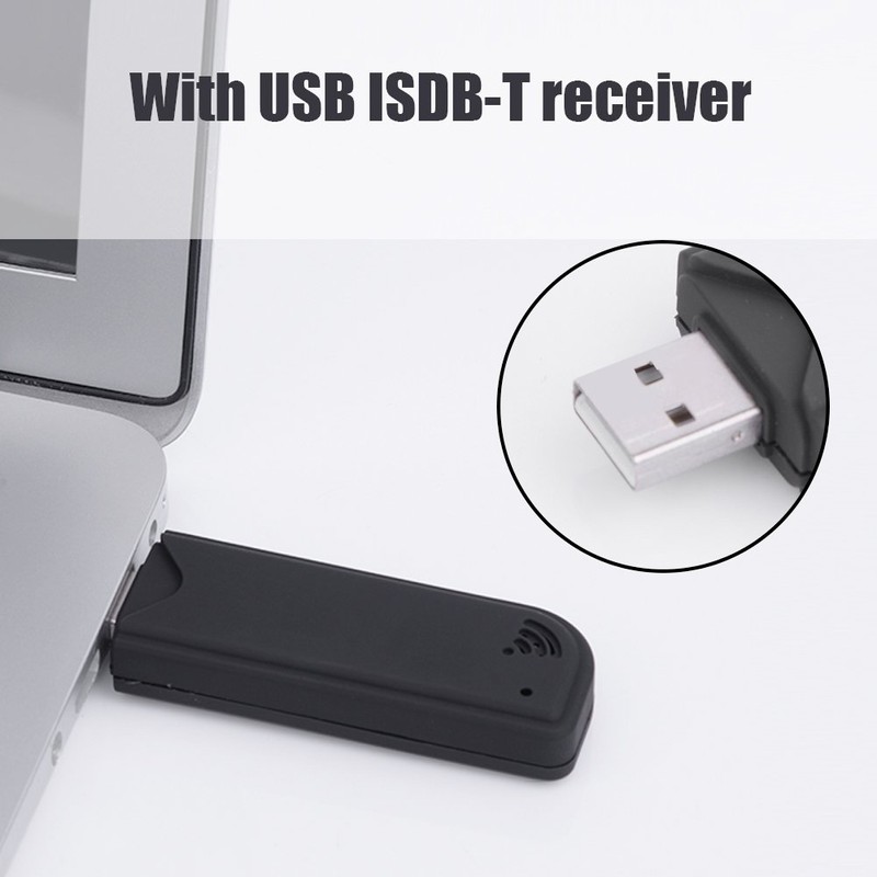 Zunate -TV-USB Tuner/Receiver, USB 2.0 TV Receiver ISDB-T Digital TV